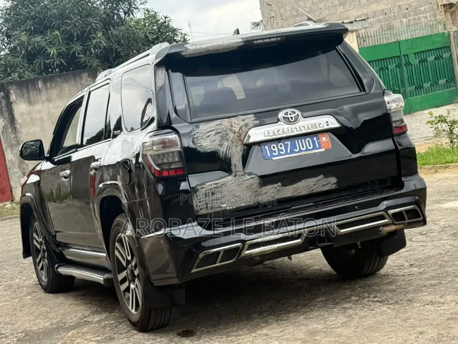Toyota 4-Runner 2017 Noir Mat