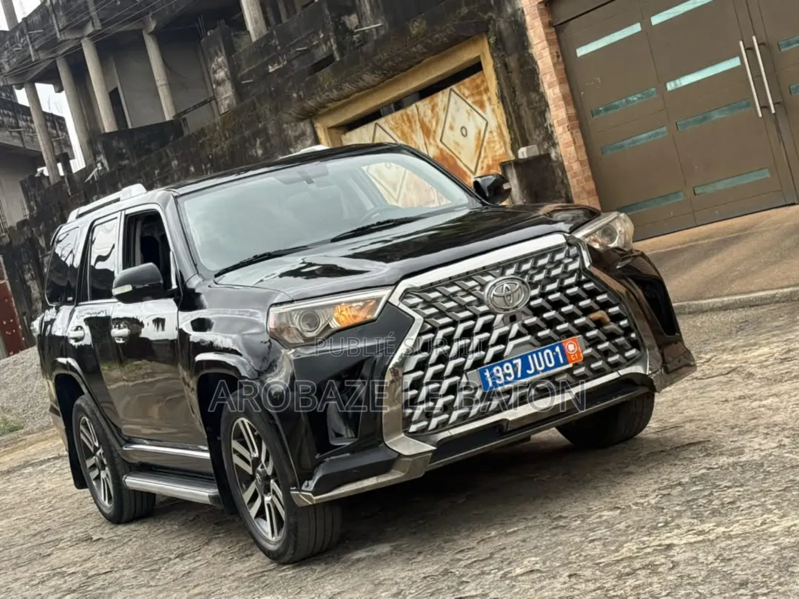 Toyota 4-Runner 2017 Noir Mat