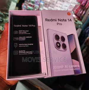 Nouveau Xiaomi Redmi Note 14 Pro 256 GB Blanc