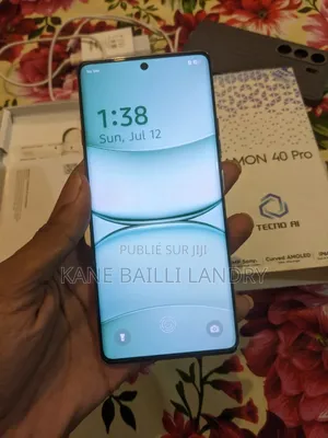 Nouveau Tecno Camon 40 Pro 4G 256 GB Bleu