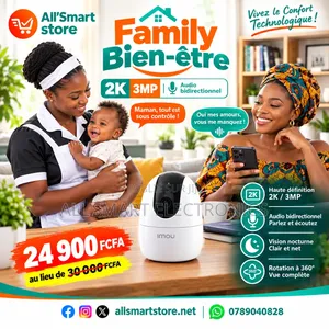 Caméra Connectée 3MP Audio Bidirectionnel