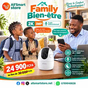 Caméra Connectée 3MP Audio Bidirectionnel