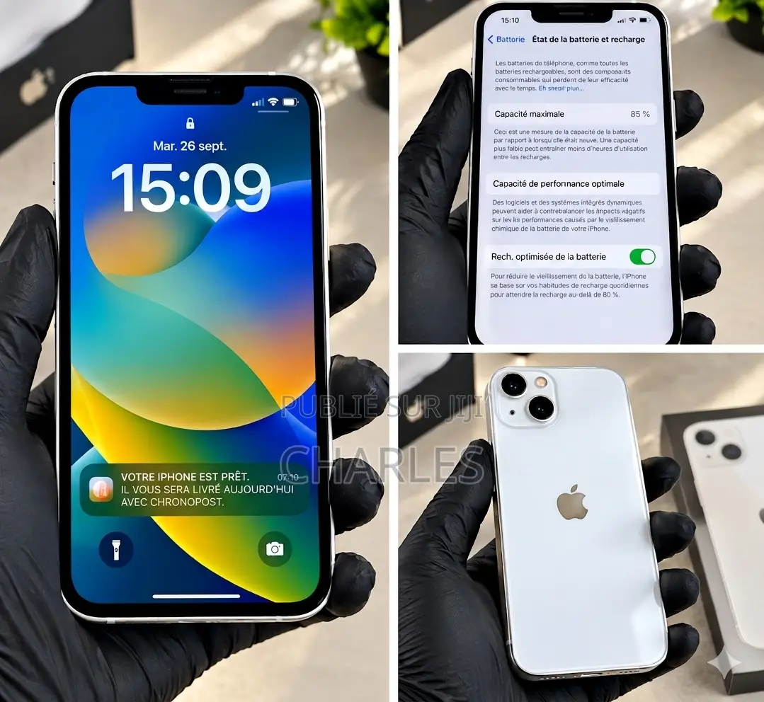 Nouveau Pomme iPhone 13 128 GB Blanc