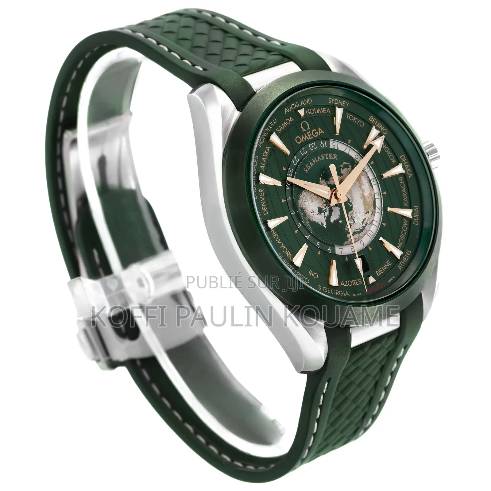 Montre  Oméga en Gomme