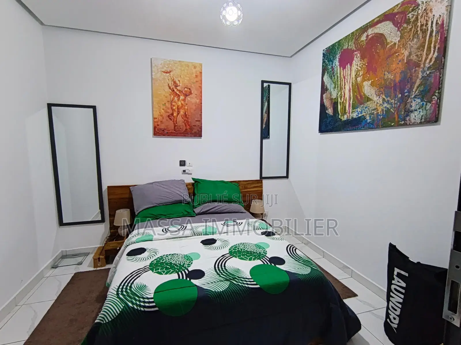 Meublé 1chbre Appartement dans Massa Immobilier, Cocody à Louer