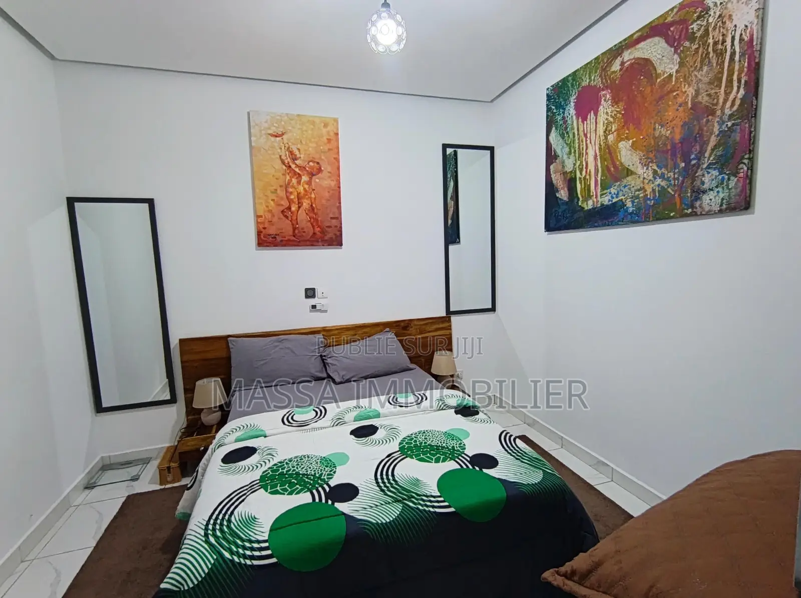 Meublé 1chbre Appartement dans Massa Immobilier, Cocody à Louer