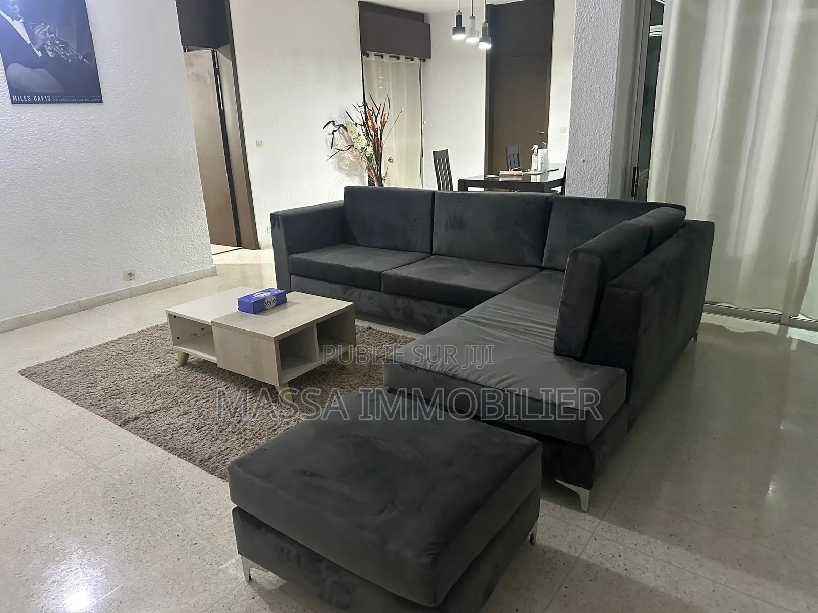 Meublé 2chbre Appartement dans Massa Immobilier, Cocody à Louer