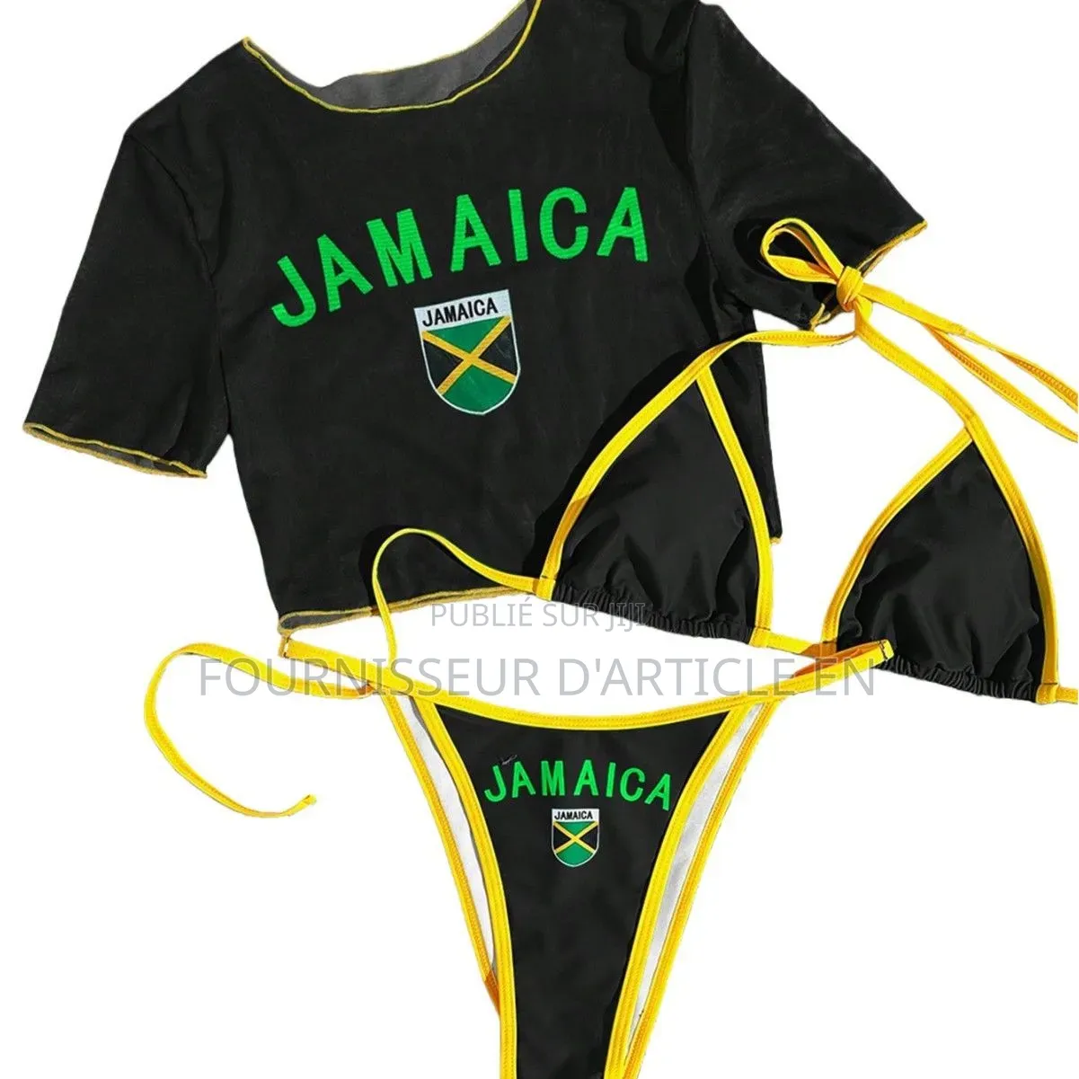 Ensemble Bikini Trois Pièces Sexy.