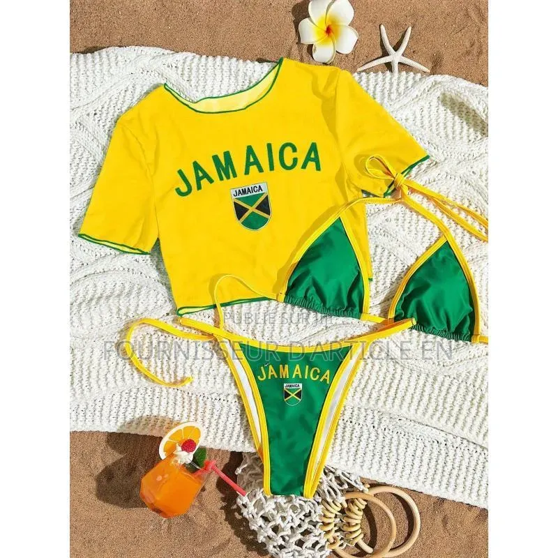 Ensemble Bikini Trois Pièces Sexy.