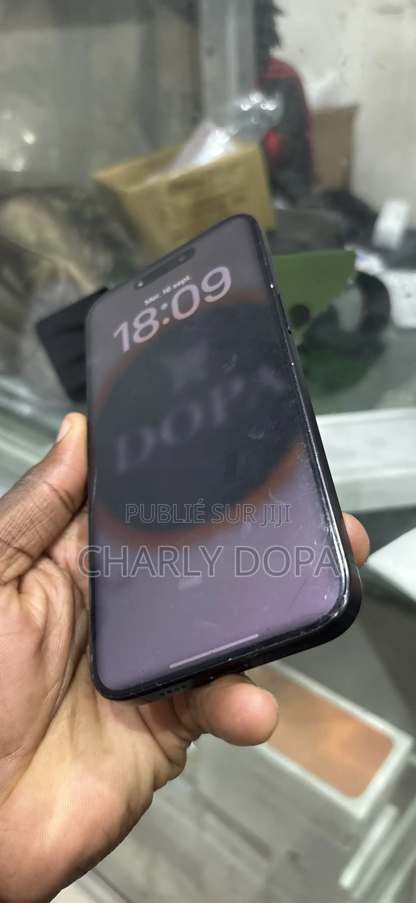 Pomme iPhone 15 Pro Max 256 GB Noir