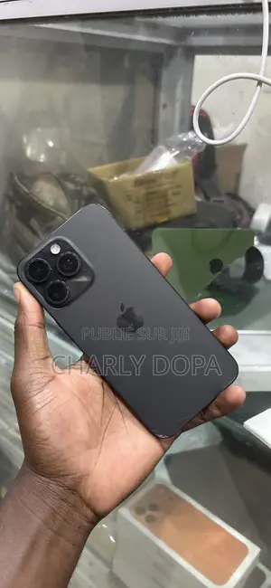 Pomme iPhone 15 Pro Max 256 GB Noir