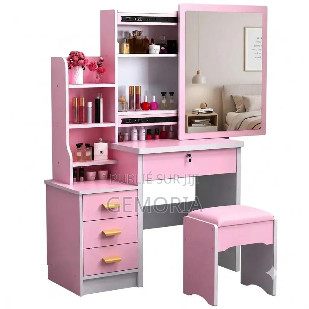 Coiffeuse Avec Miroir Simple