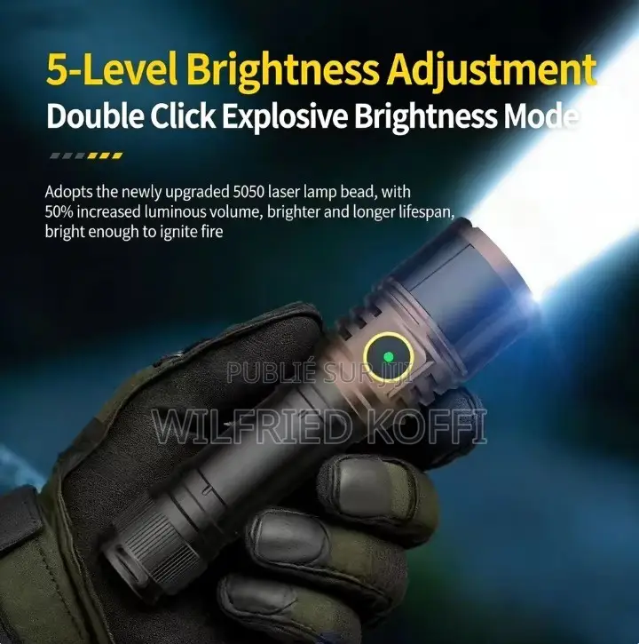 Lampe Torche LED Rechargeable