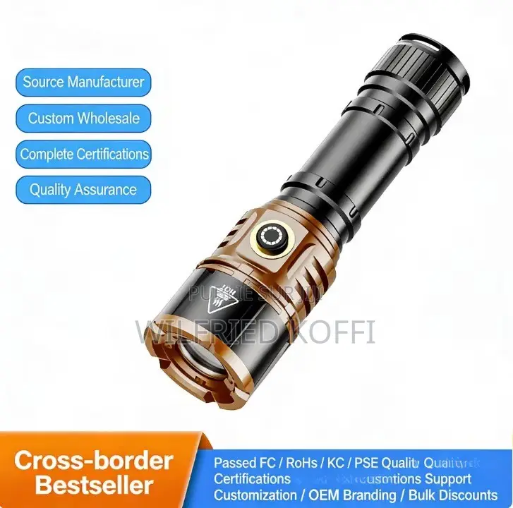 Lampe Torche LED Rechargeable