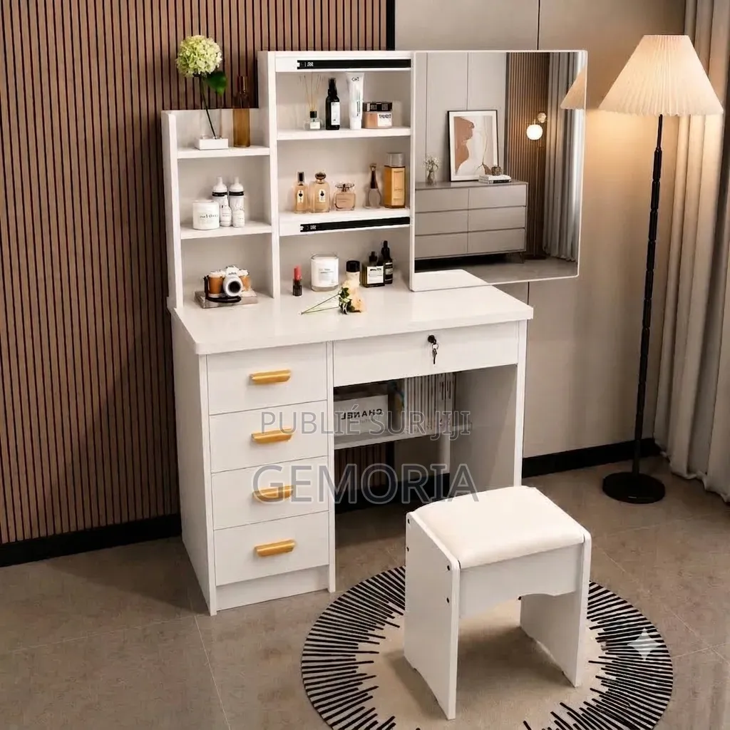 Coiffeuse Avec Miroir Simple