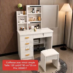 Coiffeuse Avec Miroir Simple