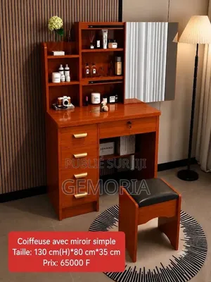 Coiffeuse Avec Miroir Simple