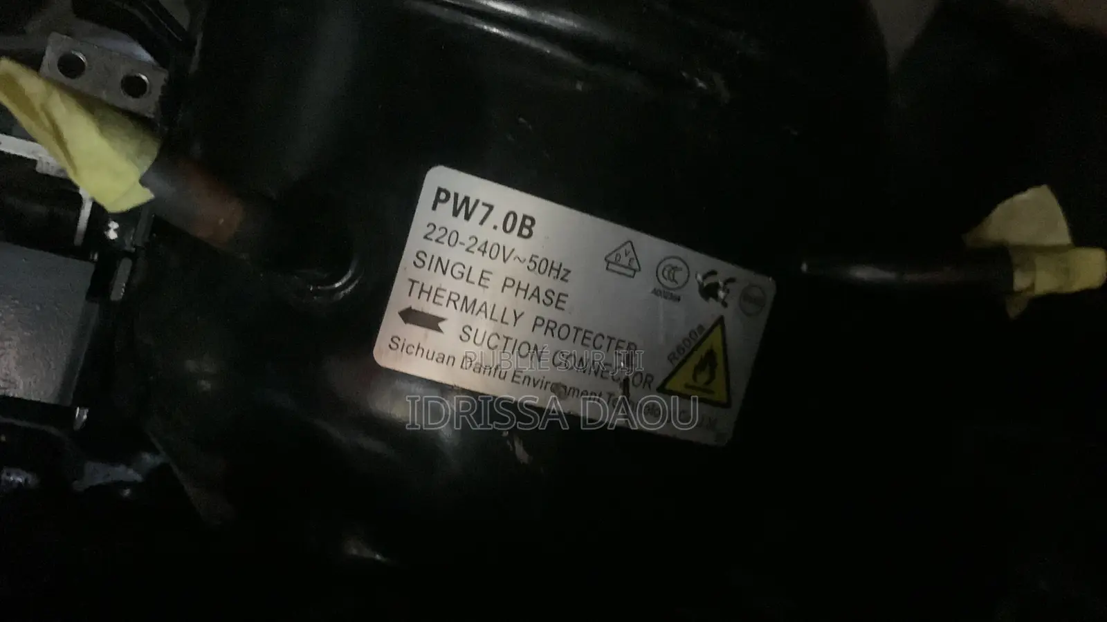 PIÈCES QD110Y 1/4 CV R600a - Marcory Abidjan - COMPRESSEUR FRIGO