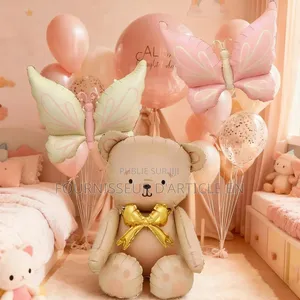 Les Ballons en Aluminium Roses Pour Anniversaire.