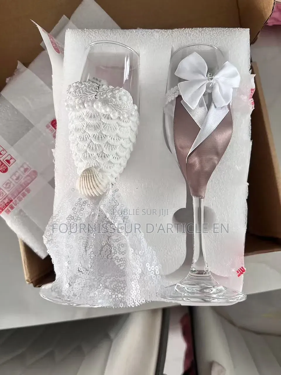 Coffret De Verres À Vin Pour Mariage