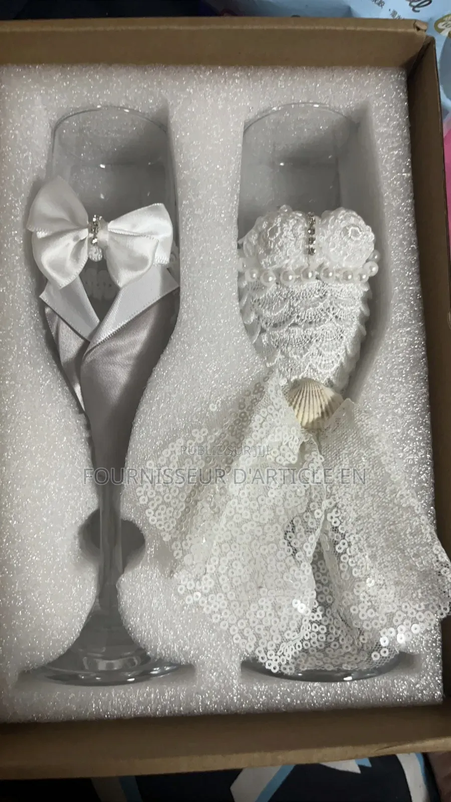 Coffret De Verres À Vin Pour Mariage