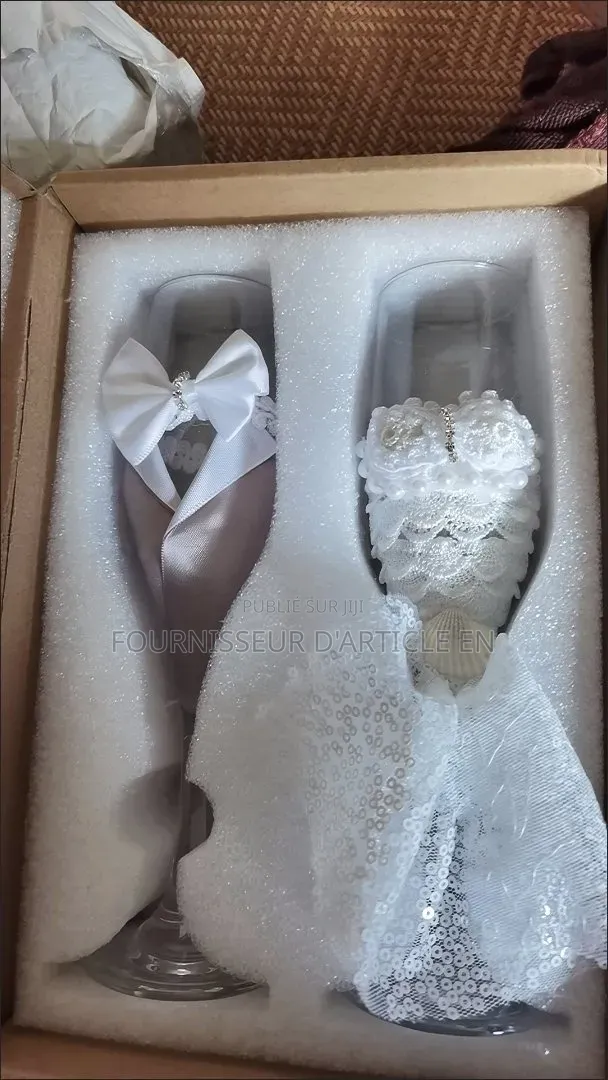 Coffret De Verres À Vin Pour Mariage