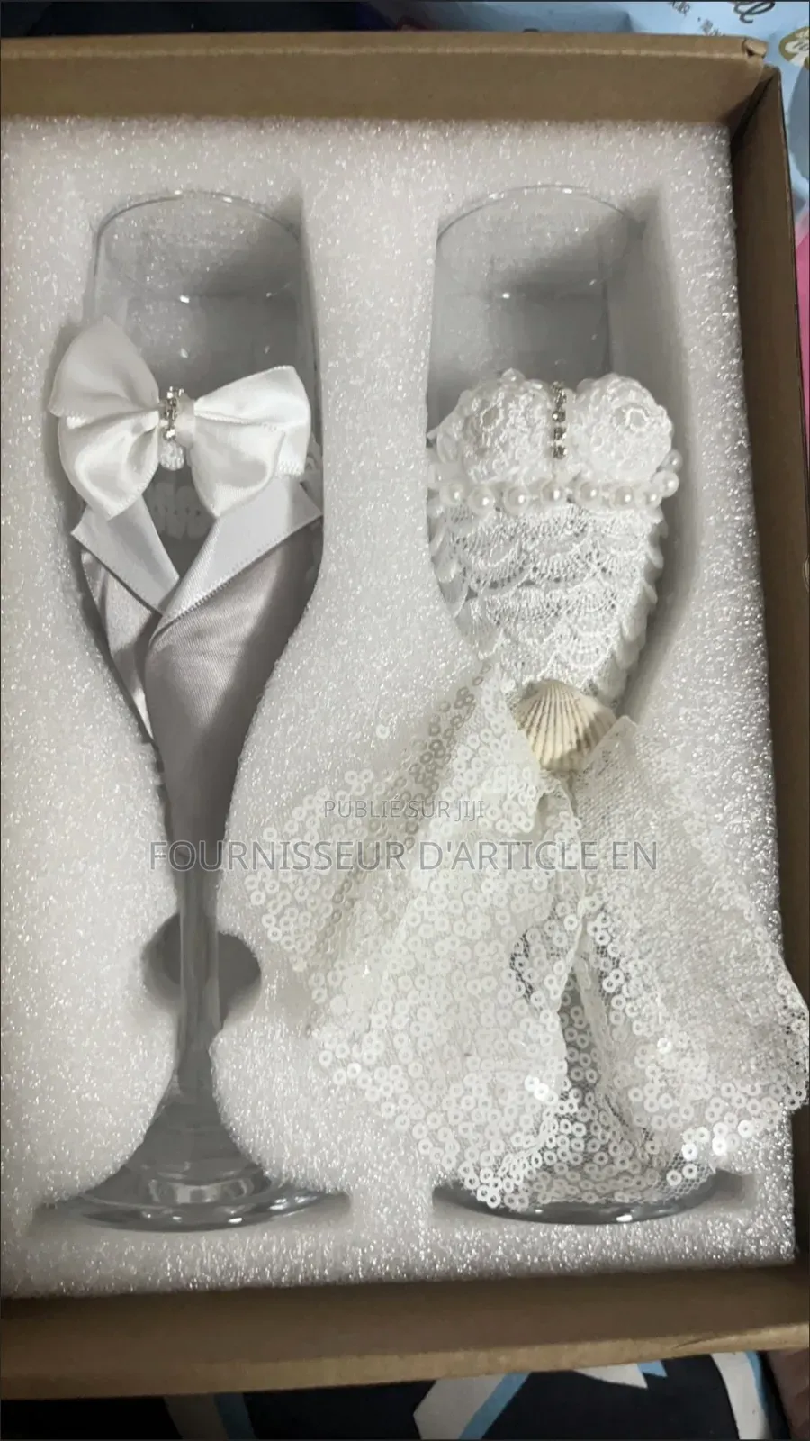 Coffret De Verres À Vin Pour Mariage