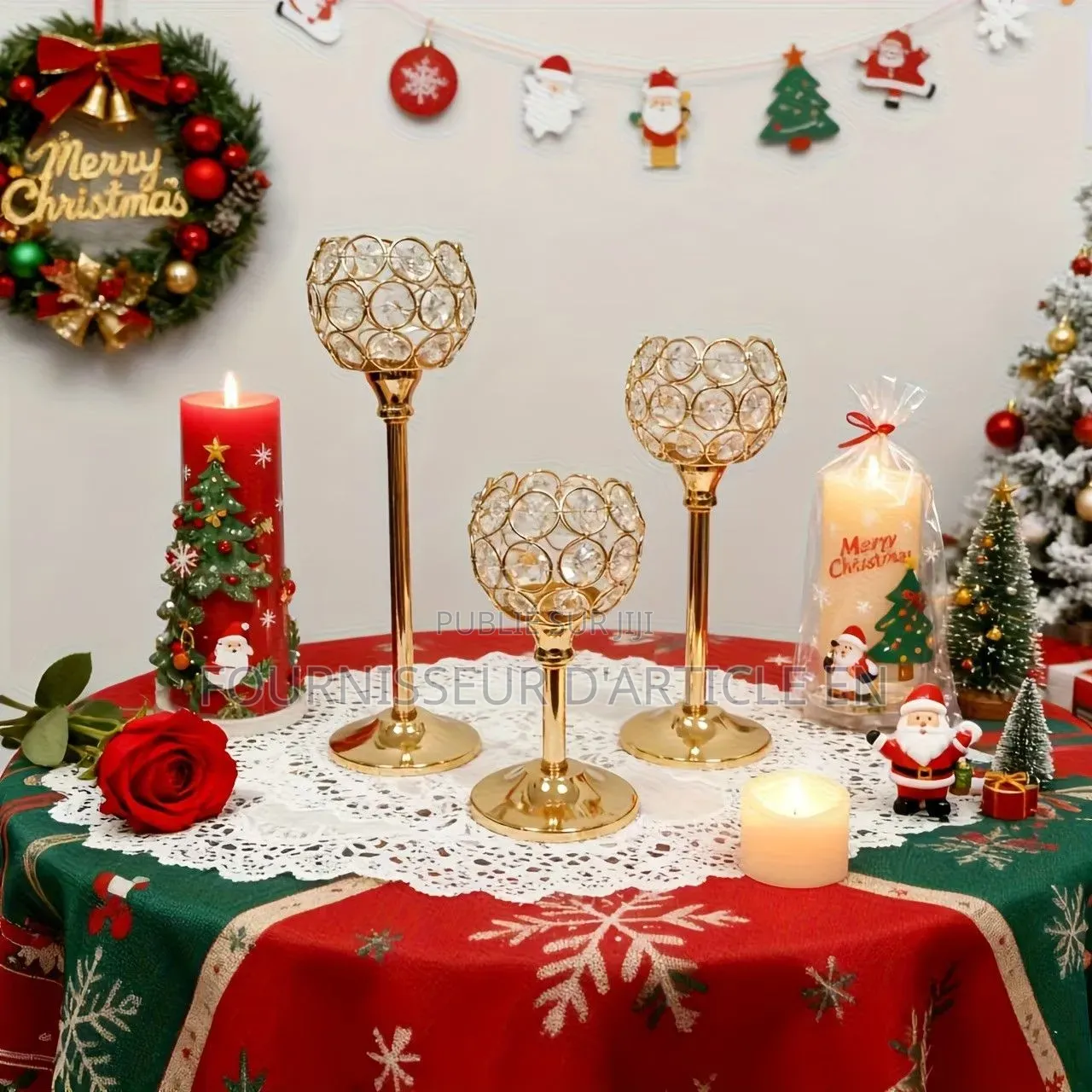 Mini Chandeliers en Cristal
