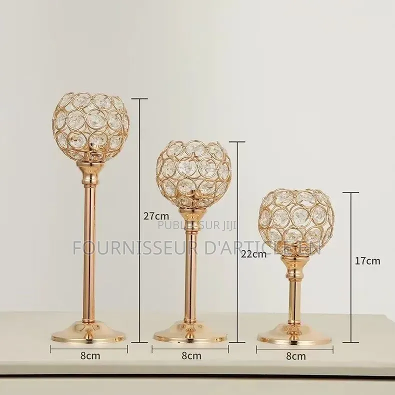 Mini Chandeliers en Cristal