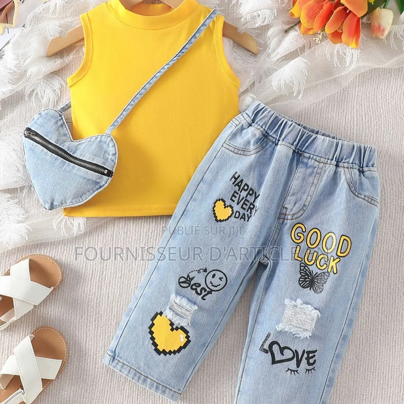 Ensemble 3 Pièces Pour Fille