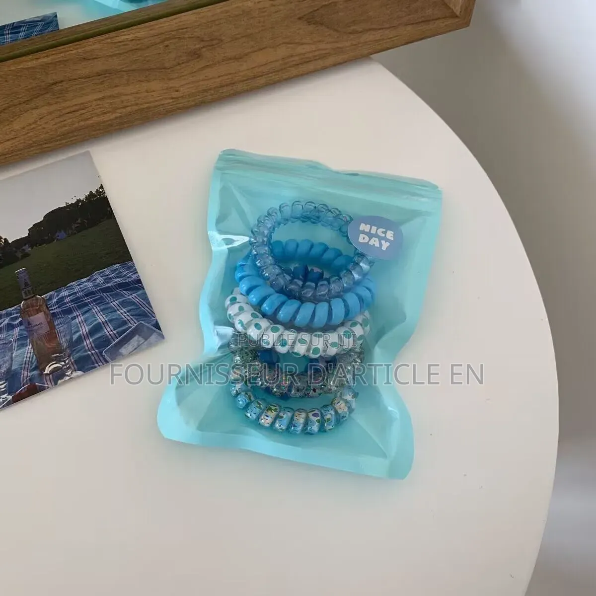 Lot De 6 Élastiques À Cheveux.