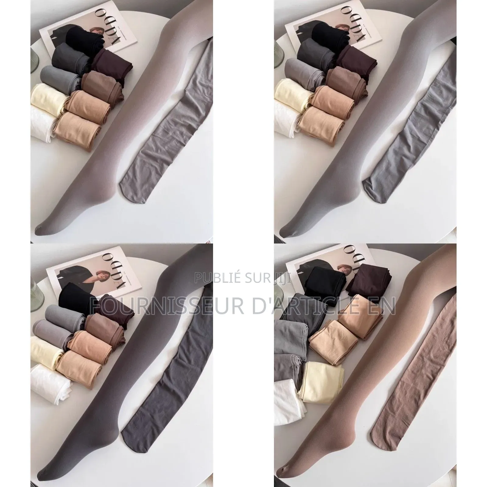 Collants Fins en Velours.
