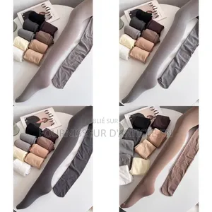 Collants Fins en Velours.