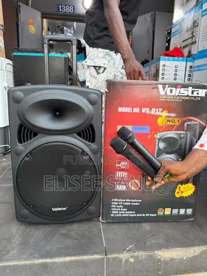 Voistar D-12 Enceinte Bluetooth Portable Haut Parleur - +2 Micros